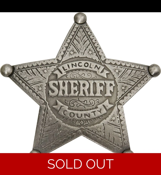 Lincoln County Sheriff Badge